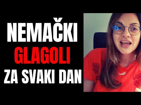 NEMAČKI - RAZGOVOR O GLAGOLIMA - 50 GLAGOLA ZA DANAS ZA VAS