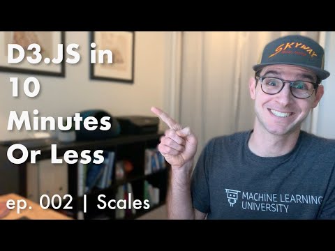 D3.js in 10 Minutes or Less | ep. 002 - Scales!