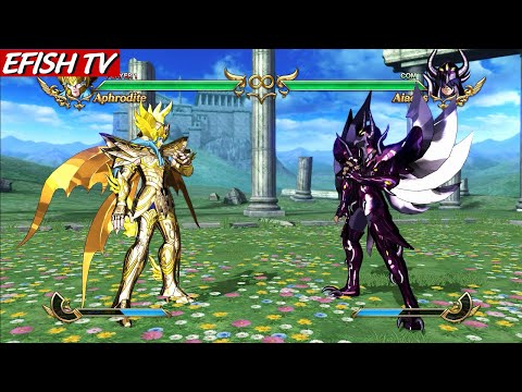 Pisces Aphrodite God Cloth vs Garuda Aiacos (Hardest AI) - Saint Seiya: Soldiers' Soul