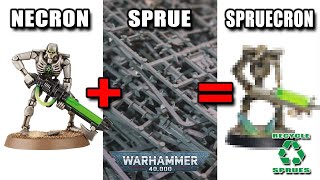 Turn Warhammer 40k Sprues into a SPRUECRON Army