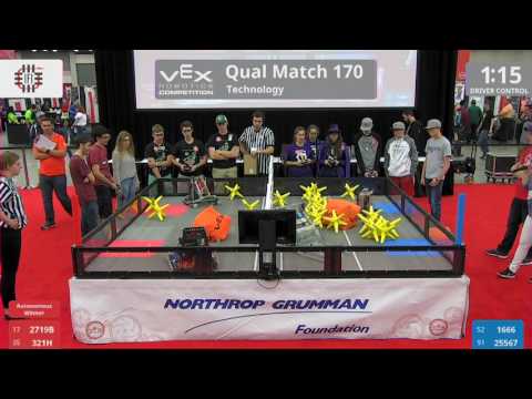 2017 VRC Tech Q170 - 2719B 321H vs 1666 25567 - 41 to 1