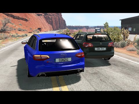 Loss of Control Car Crashes 30 - BeamNG Drive