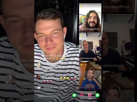 Tokio Hotel TikTok Live feat. Daði Freyr, 09/25/22 (with English transcript)