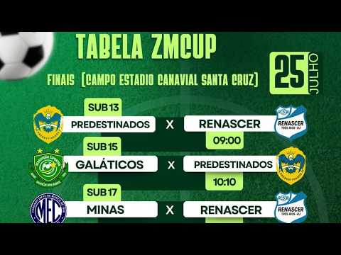 🔴AO VIVO / FINAIS ZM CUP 2026 - BIAS FORTES MG.