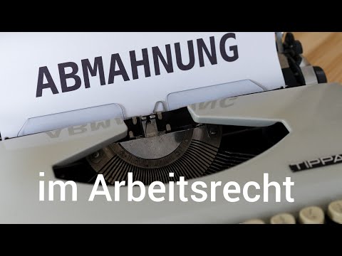 Warning in employment law - what to do?