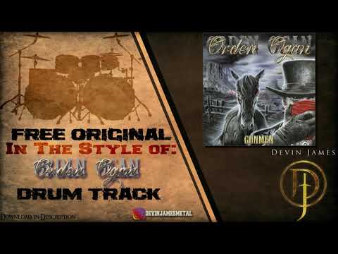 Orden Ogan Styled Free Original Drum Track - 125 BPM (FREE WAV & MIDI DOWNLOAD)