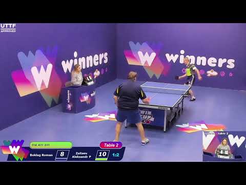 WINners CUP table 2  15.01  Boklag Roman - Zaitsev Aleksandr P 14:00