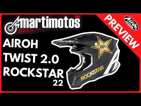 MX helmet Airoh Twist 2.0 Rockstar 2022 -37%