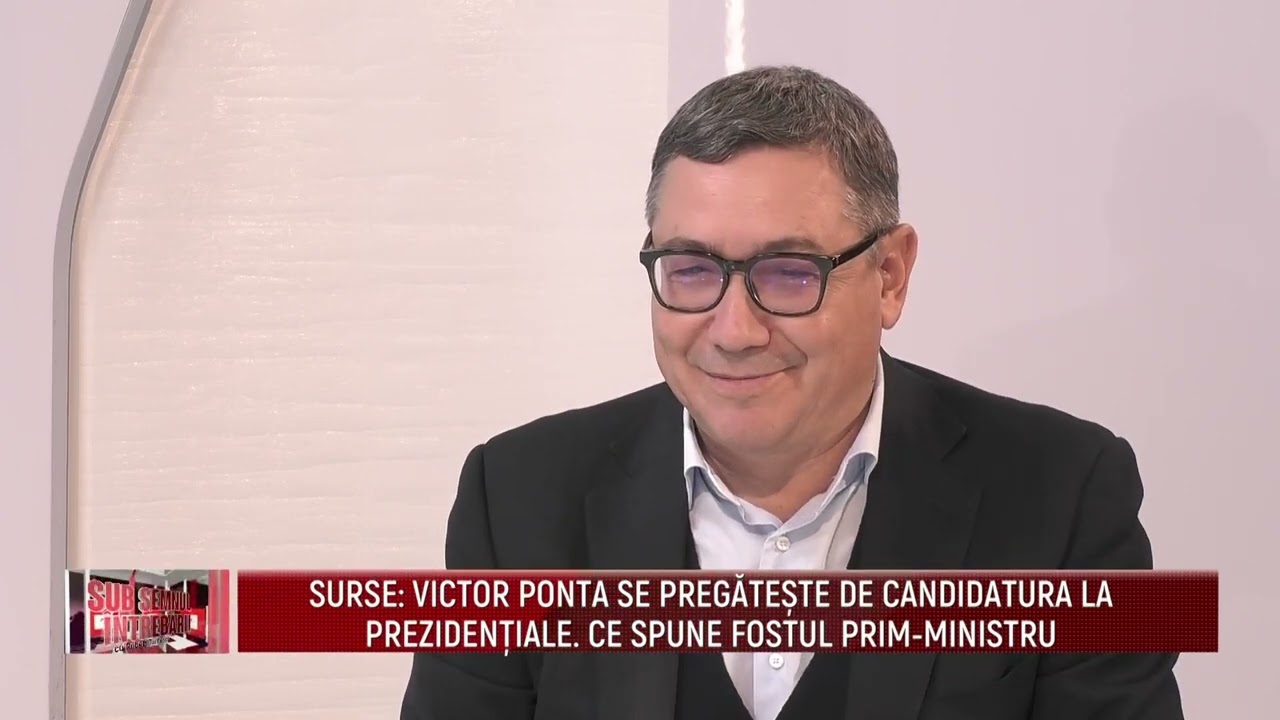Sub semnul intrebarii cu Robert Turcescu - Victor Ponta - 15 Ian 2025 @MetropolaTV