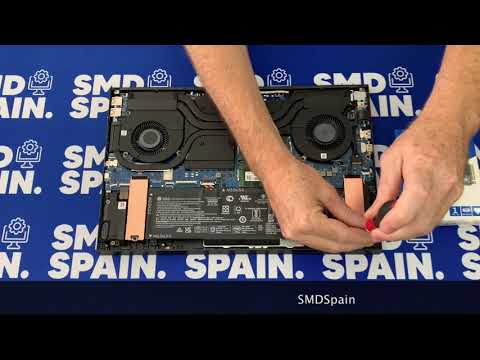 HP Omen Laptop 15 en1004ns How to Upgrade M.2 Pcie Nvme SSD RAM Disassembly