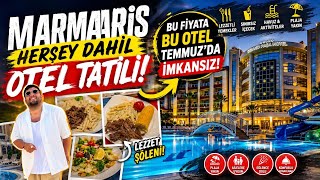 MARMARİS VLOG :) FİYAT PERFORMANS 5 YILDIZLI HERŞEY DAHİL OTEL TATİLİ 