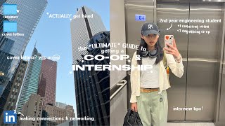 the *ULTIMATE* GUIDE TO CO-OPS/INTERNSHIPS as a 2nd year engineering uni student 👩🏻‍💼📑