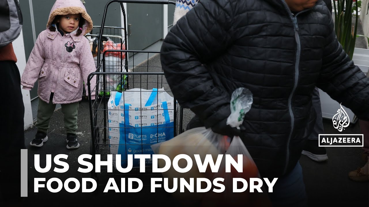 Food aid program runs out of money amid US shutdown
