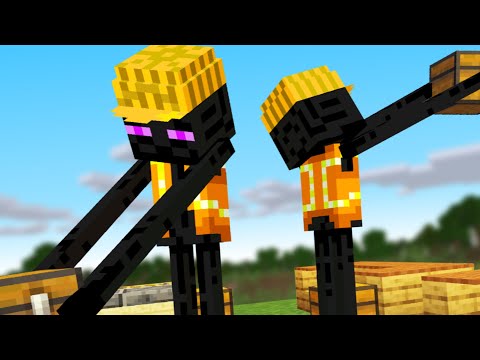 Minecraft Mobs if they had Bills to Pay