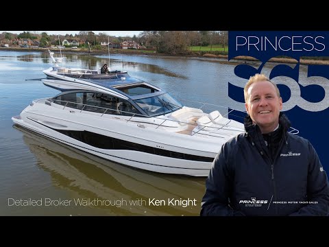 NEW Princess S65 | FOR SALE NOW in Swanwick, UK | Full Detailed Walkthrough with Ken Knight