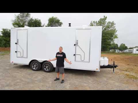 4 Station Shower Trailer with Laundry | Hercules Explorer Series Tutorial