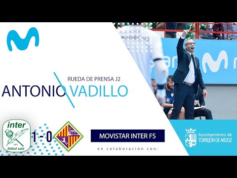 RUEDA DE PRENSA J2 | Antonio Vadillo, entrenador de Palma Futsal