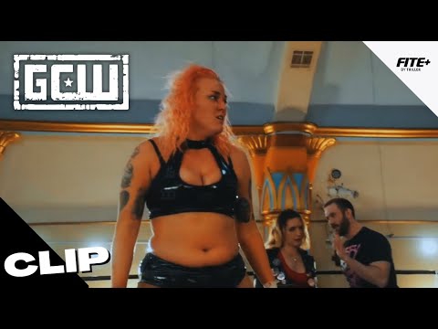 GCW - Allie Katch Challenges Charles Mason To A Steel Cage Match! | #GCWNIGHT