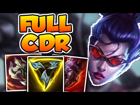 FULL ABILITY HASTE Vayne Top Q-Spam Build - Trinity Force, Hydra, Sterak's, Cleaver, Nashor's!