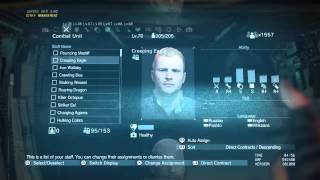 Metal Gear Solid 5: The Phantom Pain. Leveling up Mother Base staff tips.
