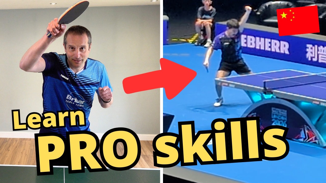 How YOU can play more like a PRO table tennis player