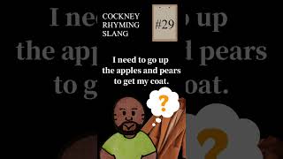 Let's speak Cockney Rhyming Slang! 🇬🇧#shorts #english #england #eastlondon #London #dialects #slang