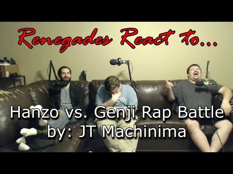 Renegades React to... Hanzo vs. Genji Rap Battle by: JT Machinima