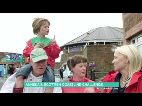 Anneka's Beach Challenge - Scottish Coast | This Morning