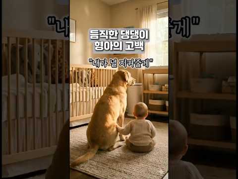 (뮤비Ver)[래브라도리트리버 &quot;루이&quot;]가 부르는 [내가 지켜줄게] ???? AI 커버 |…