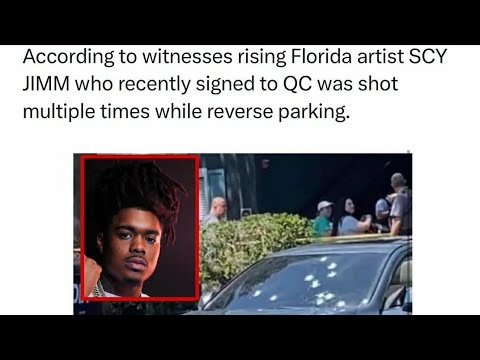S.C.Y Jimm shot multiple times while reverse parking #rapper #trending #viral #reaction