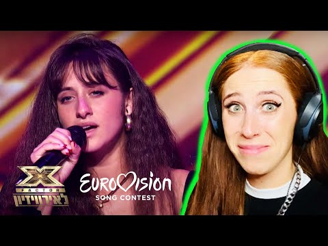 ENGLISH GIRL REACTS TO X FACTOR FOR EUROVISION ISRAEL // INBAL BIBI - TIME AFTER TIME