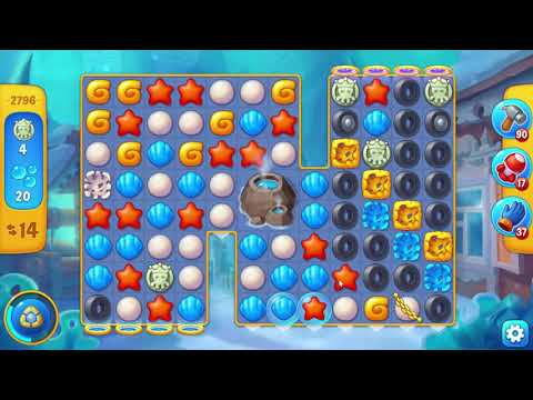 Fishdom 2796 Level - NO BooSTERS