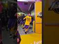 Luka running out of the tunnel for the first time in L.A.!