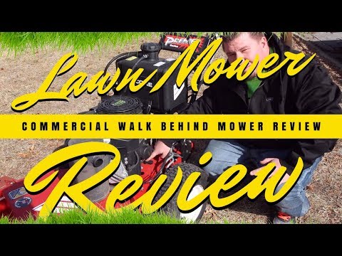 Lawn Mower Review | Commercial Encore Hydro Walk Behind Lawn Mower