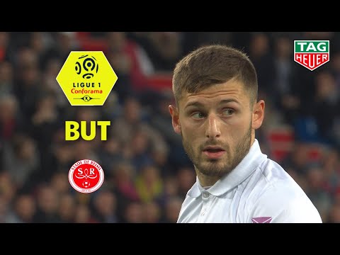 But Arber ZENELI (82' pen) / SM Caen - Stade de Reims (3-2)  (SMC-REIMS)/ 2018-19