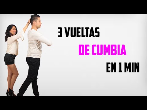 3 VUELTAS DE CUMBIA EN 1 MINUTO
