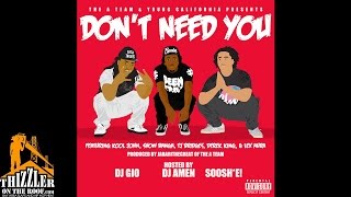 TheATeamMG ft. Kool John, Show Banga, Lex Aura, Derek King, TJ Bridges - Dont Need You