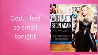 Rachel Platten - Begin Again (Lyric Video)