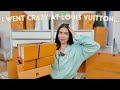Massive LOUIS VUITTON Haul After 6 Months Away
