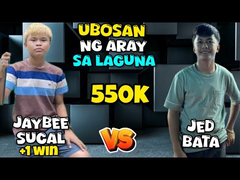 THE REMATCH UBOSAN NG ARAY BET | 550K | JAYBEE SUCAL + 1WIN VS JED BATA