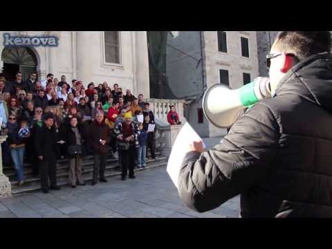 Sretan Božić Grade moj - Kako se snimao spot - Dubrovnik, prosinac, 2013.