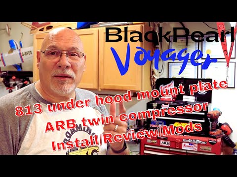 813 Fabrication & Design ARB twin/single compressor mount plate for Gladiator, Review/Install/Mods