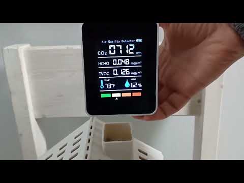 강아지 고양이 반려동물 공기청정기 공기질 테스트