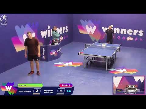 Winners League 18.11.21 Tupyk Maksym - Kolomiiets Volodymyr  14:00