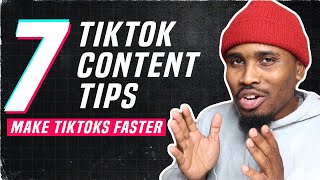 7 TikTok Content Tips For Artists