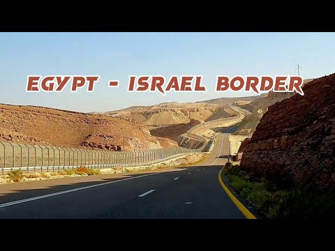 Road Trip from Eilat to Israel-Egypt border
