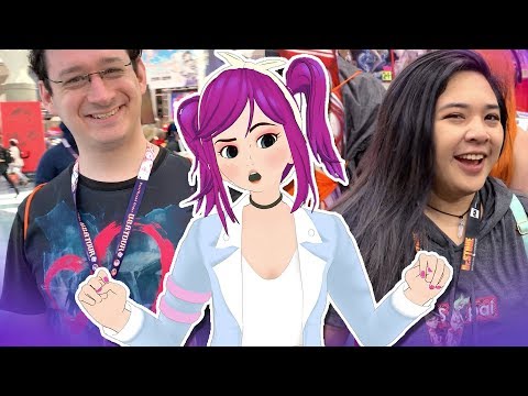 I Met Akidearest & Yandere Dev! | Anime Expo 2019 Vlog