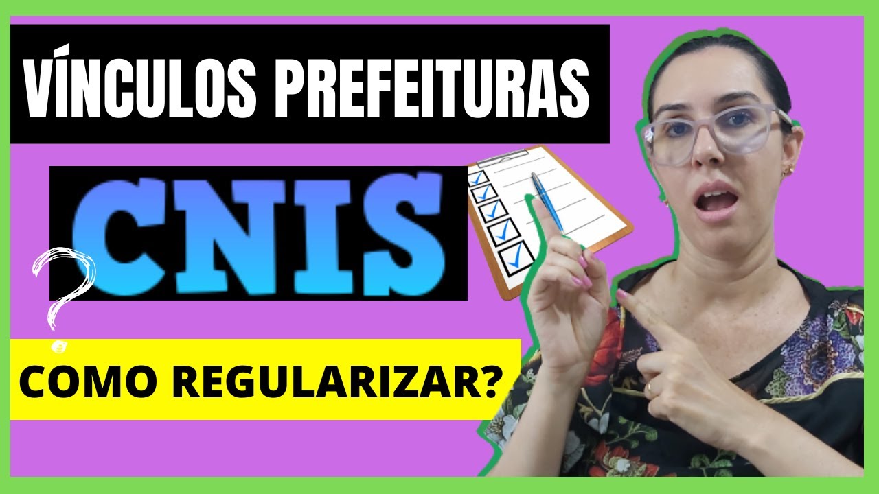 Vínculos de prefeituras Como Fazer Acerto CNIS