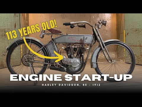 HARLEY DAVIDSON, modell 8E, 1912, USA