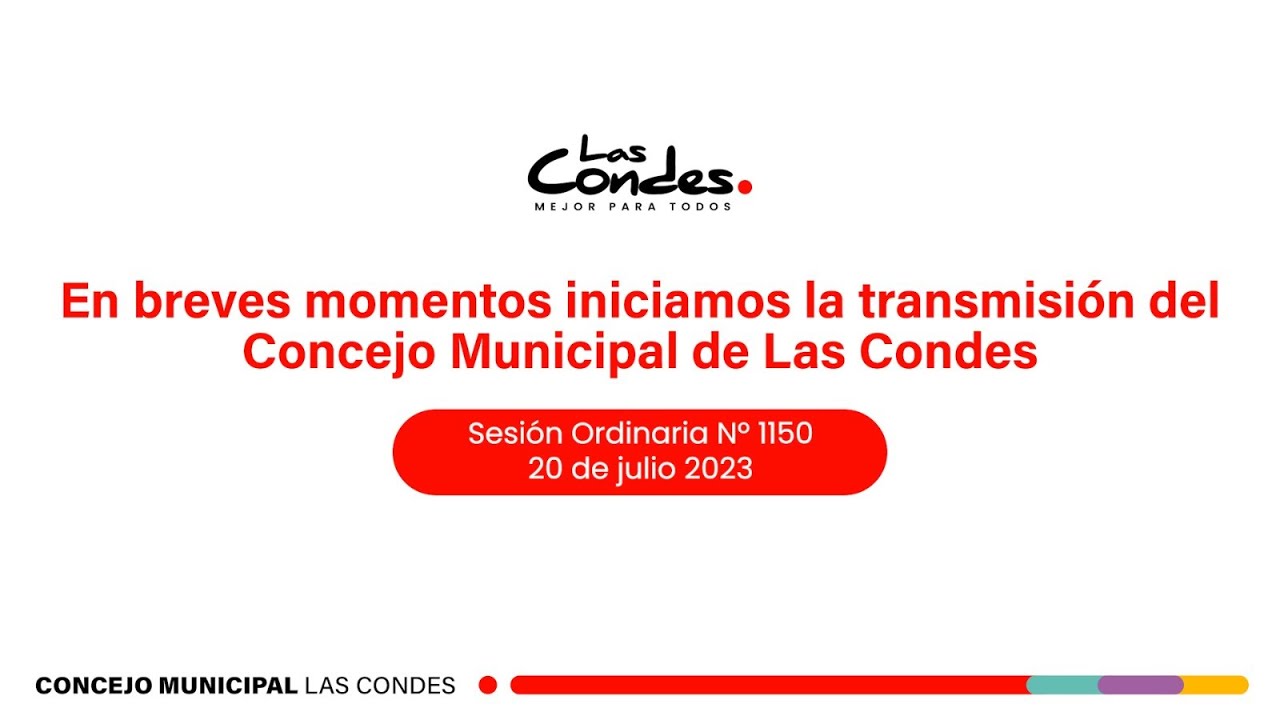 Concejo municipal, Sesión 1150 20 Julio 2023